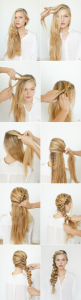 elsa frozen hairstyle tutorial