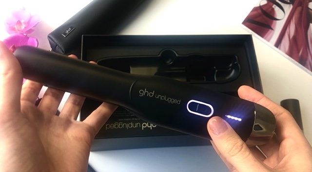 Style your hair on the go with ghd Unplugged