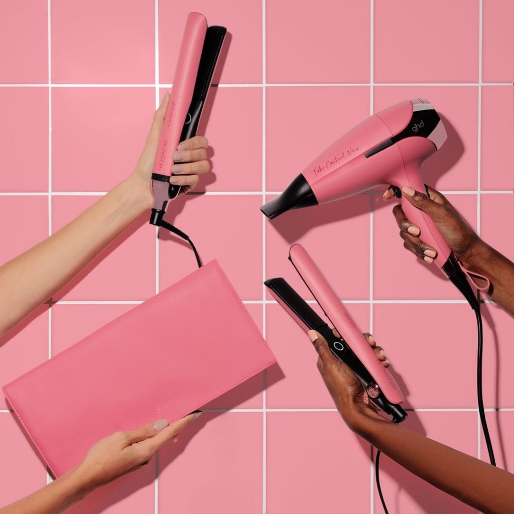 Take Control Now with ghd Rose Pink